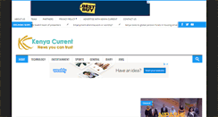 Desktop Screenshot of kenyacurrent.com